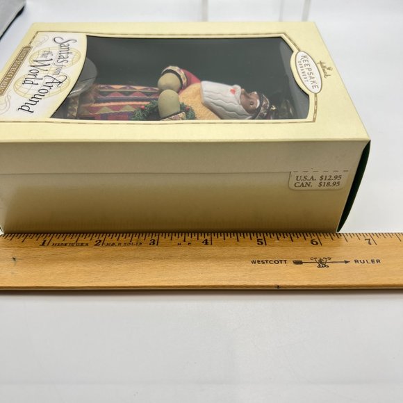 Hallmark Santas From Around The World UNITED STATES Ornament Keepsakes NIB 2004 - Picture 8 of 8